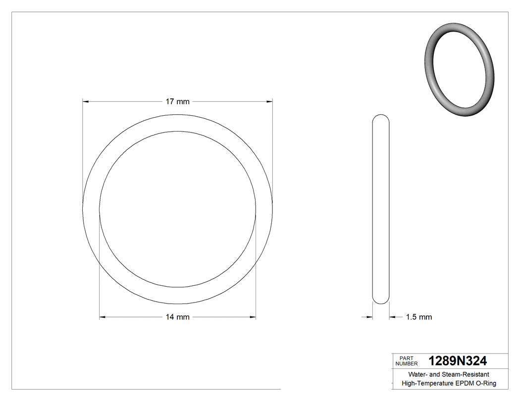 Technical drawing - 1289N324